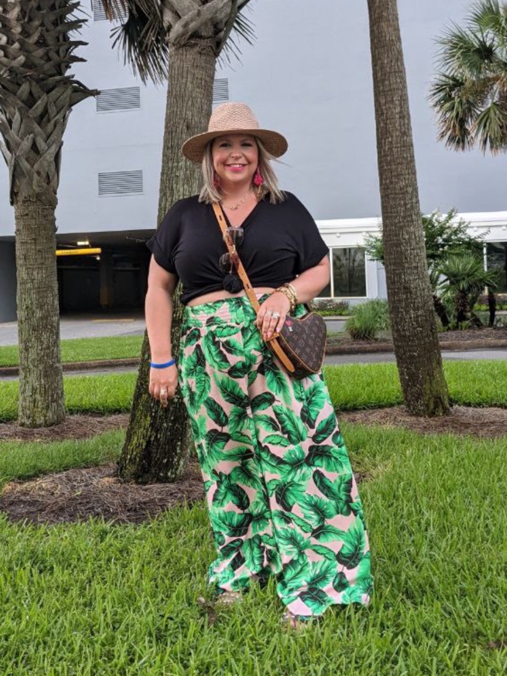 Scoop Tropical Cropped Pants